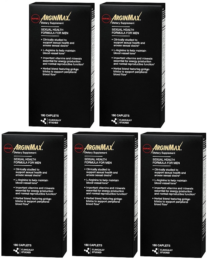 GNC Men's ArginMax, Tablets 180 ea x 5
