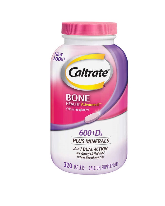 美国挺立钙片添加维他命D）Caltrate 600 + D Calcium 320颗