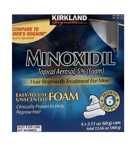 KirkLand 5% Minoxidil Foam 1-pack